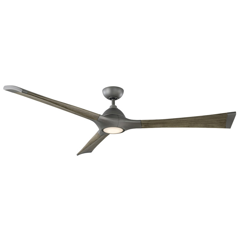 Modern Forms 72" Woody 3 - Blade Outdoor Smart Propeller Ceiling Fan